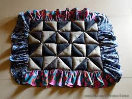How To Make Rug Carpet Floor Mat Using Old Trousers Recycling Old Clothes Best Out Of Waste You Recycle Old Clothes Fabric Flowers Diy Old Baby Clothes