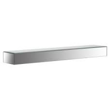 Pinnacle Gallery 22 In X 2 In Mirrored Ledge Decorative Shelf 17fm1497e The Home Dep Floating Wall Shelves Wall Mirror With Shelf Mirrored Floating Shelves