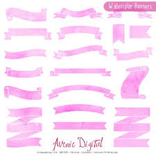 Maybe you would like to learn more about one of these? Purple Watercolor Ribbon Banners Clip Art Pink Ribbons Clipart Hand Drawn Labels