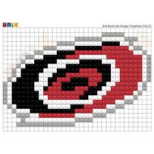 He refused, and they added grey to the logo and the team's color scheme. Pixel Carolina Hurricanes Logo Brik