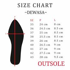 panduan size chart womens fashion womens shoes on carousell