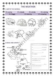 The Weather Esl Worksheet By Advanta In 2020 Weather Esl Vocabulary Worksheets Weather Map