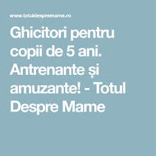 Amuzament funny ghiceste ghici ghicitori ghicitori amuzante glumet glumetii. Ghicitori Pentru Copii De 5 Ani Antrenante È™i Amuzante Totul Despre Mame Gaming Logos Ups Activities