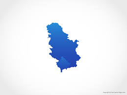 Ai, eps, pdf, svg, jpg, png archive size: Vector Map Of Serbia Kosovo Blue Free Vector Maps