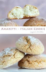 Simple Amaretti Italian Macaron Cookies Gluten Free I Love Almond Flavor And The Delicate Texture Of Ma Amaretti Cookie Recipe Almond Meal Cookies Desserts
