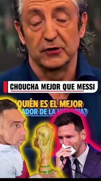Choucha es mejor que Messi: El GOAT indiscutible