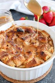 Brioche Bread Pudding With Salted Caramel Sauce Katiebird Bakes Recipe Brioche Bread Pudding Bread Pudding Salted Caramel Sauce