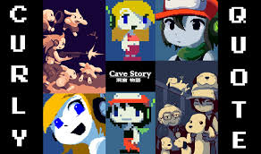 'the cave you fear to enter holds the treasure you seek.', suzanne collins: Quote Sprite Cave Story Curly Drawing Free Image Download