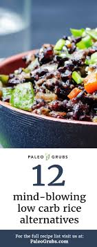 It has a rather coarse texture, yellow color, and is high in gluten protein. 12 Mind Blowing Low Carb Paleo Rice Alternatives Paleo Grubs
