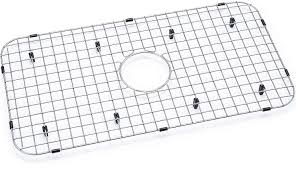 Complement the unique shape of your sink with a custom designed stainless steel sink grid. Kitchen Sink Grid Premium Sink Bottom Grid Stainless Steel Sink Size Minimum 27 1 4 X 14 1 4 Protect Your Sink From Scratches Rust Resistant Metal Buy Online In Bahamas At Bahamas Desertcart Com Productid 59827400