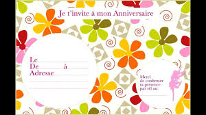 Invitation à un anniversaire de petite fille. Invitation Anniversaire Fille 9 Ans Gratuite A Imprimer Jorrka