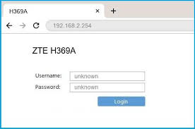 Enter the username & password, hit enter and now you should see the control panel of your router. 192 168 2 254 Zte H369a Router Login And Password