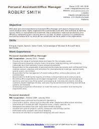 Create *your* cv in 15 minutes. Personal Assistant Resume Samples Qwikresume
