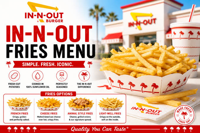 In-N-Out Fries Menu: Prices, Types & Calories