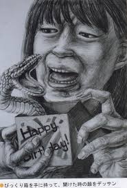 金美アトリエ 2013年度 金沢美術工芸大学 入試合格発表 人物デッサン デッサン 自画像