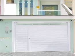 15 3 Portao Branco Automatico Em Aluminio Jpg 728 540 Portao De Aluminio Branco Portao De Ferro Portoes De Aluminio