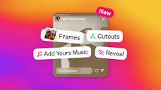 New Stickers in Instagram Stories | Meta