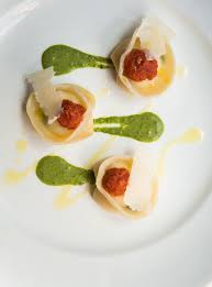 Burrata And Mint With Agnolotti Pasta Recipe Great Italian Chefs Recipe Recipes Food Food Presentation Plates