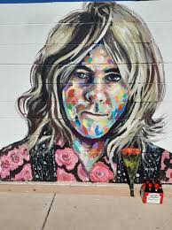 Glen Buxton Mural Drawing