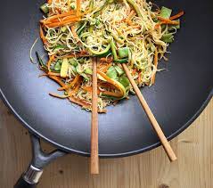125 g di noodles di riso. Noodles Di Riso Con Verdure Nomnom Q B Food Travel Beauty
