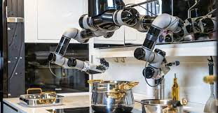 This Robotic Chef Is Your Own Personal Kitchen Assistant Digital Trends In 2021 Smart Home Design Cooking Kitchen Kitchen Robot
