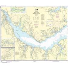 Noaa Nautical Chart 11552 Neuse River And Upper Part Of Bay River