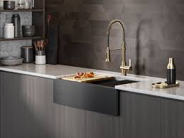 Compare click to add item tuscany® farmhouse/apron front white ceramic double bowl kitchen sink to the compare list. Kore Workstation Series With Gunmetal Pvd Finish If World Design Guide