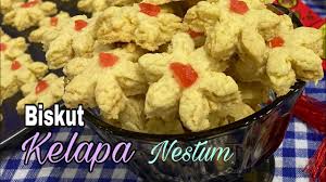 Beginilah rupanya doh biskut yang siap diuli. Biskut Kelapa Nestum Youtube