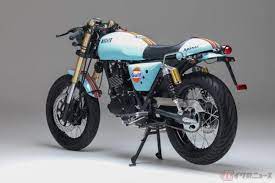 ブリットモーターサイクル spirit 原付二種の本格カフェ登場 バイクのニュース カフェレーサー レーサー スクランブラー
