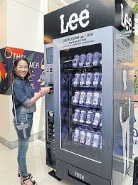 Lee T Shirts Vending Machine Great Idea And So Useful If You Have A Leisure Idea You Want T Vending Machine Design Vending Machine Vending Machine Business