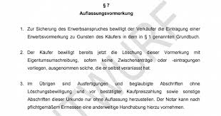 Nummer und jahr der urkundenrolle;. Auflassungsvormerkung Was Ist Das Karanke