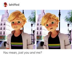 Why Does He Always Look Concerned Scared When He S Alone Talking To Marinette It S Like Miraculous Ladybug Anime Miraculous Ladybug Miraculous Ladybug Memes
