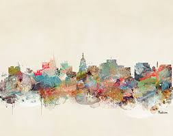 Explosions in the sky poster designed by matthew fleming. Madison Wisconsin Posters Fine Art America