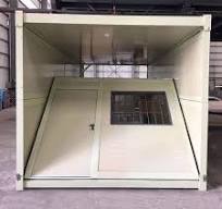Factory Supply Steel Folding Portable Prefab House 20ft 40ft Breathable  Construction Site Container Office Mobile Nucleic Acid