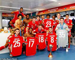 Müller is looking to repeat the feat of 2013 and get his hands on the 2020 fifa club world cup. Bayern Munich Stars In Shirt Tribute To Jerome Boateng After Fifa Club World Cup Win Daily Mail Online