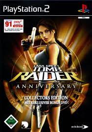 A remaking of the first tomb raider game released in 1995, and due june 1st in us, june 5th in eu, but confined to ps2, psp, pc, and wii. Lara Croft Tomb Raider Anniversary Collectors Edition For Playstation 2 2007 Mobygames