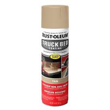 Rust Oleum Automotive 15 Oz Tan Truck Bed Coating Spray 6 Pack 253438 The Home Depot