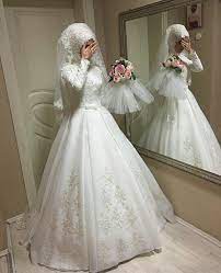 Sie können zwischen langen oder kurzen brautkleidern, strandhochzeitskleidern, brautkleidern in übergrößen, erschwinglichen. Hijab Tesettur And Guzel Resmi Gelinlik Dugun Gelin Elbise Dugun