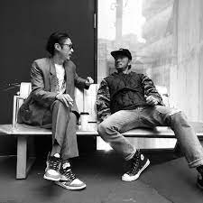 窪塚洋介 with tomoya nagase at wtaps office yosukekubozuka kubozukayōsuke wtaps yosukekubozuka 窪塚洋介 https 長瀬智也 ファッション 男性のストリートスタイル 男の服装