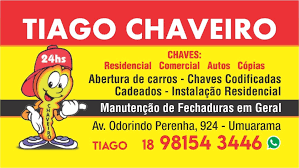 Chaveiro Tiago - 24 horas