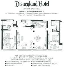 The disneyland hotel has 990 rooms and suites. Disneyland Hotel Presidential Suite Floorplan Hotel Suite Floor Plan Disneyland Hotel Suites Hotel Floor Plan