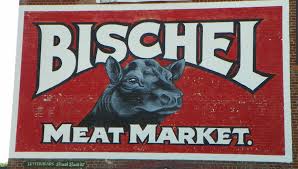 The Bischel Meat Market Mural Is Located On The Side Of The Chippewa Falls Main Street Building At 514 N Bridge St Chippewa Falls Wisconsin Dells Old Signs