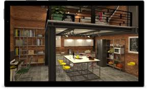 Dapur dengan kitchen set kayu jati, pastinya mewah seperti hunian orang kaya lama, inspirasi desain yang keren, waktunya kamu melakukan renovasi. Plan With Your Pc Planner 5d