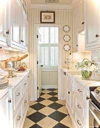 Check out these seven galley kitchen ideas to help you whip up your ideal cooking space. 54 Little Kitchen Ideas French Country Style Galley Kitchen Design Kitchen Design Small Small Galley Kitchens