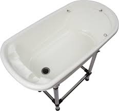 4.4 out of 5 stars 185. Small Portable Bath Tub For Dogs And Cats White Chun Zhou