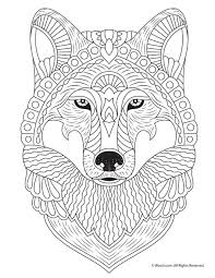 Dog coloring pages, and other wild animal coloring pages. Detailed Coloring Pages Of Wolf Novocom Top