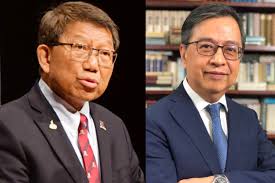 Alan Chan as acting principal of CUHK following Rocky Tuan's injury in a  fall