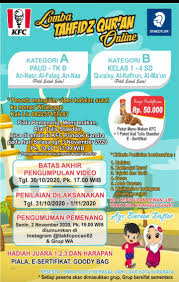 Siswa hafal ½ surat ; Ayo Ikuti Lomba Tahfidz Quran Online Eventmedia Id