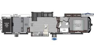 Toy hauler with 16 foot garage. Raptor 424 Toy Hauler For Sale