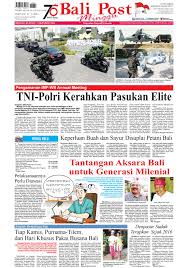 May 28, 2021 · liputan6.com, jakarta tiga puluh lima tahun sebagai prajurit, kini letjen tni ganip warsito mulai memakai rompi badan nasional penanggulangan bencana (bnpb). Edisi Minggu 7 Oktober 2018 Balipost Com By E Paper Kmb Issuu
